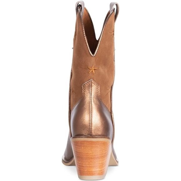 Silvia Cobos Women's Galaxy Stars Western Booties Size 5.5 NWB - Picture 3 of 5